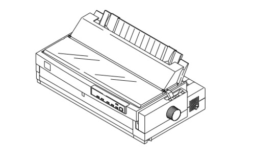 Product picture Epson LQ-2170 Terminal Printer Service Repair Manual