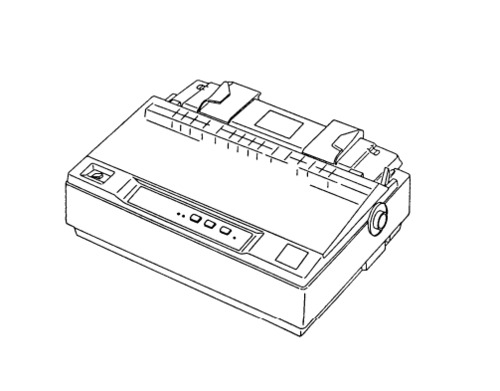 Product picture Epson LX-300 Terminal Printer Service Repair Manual