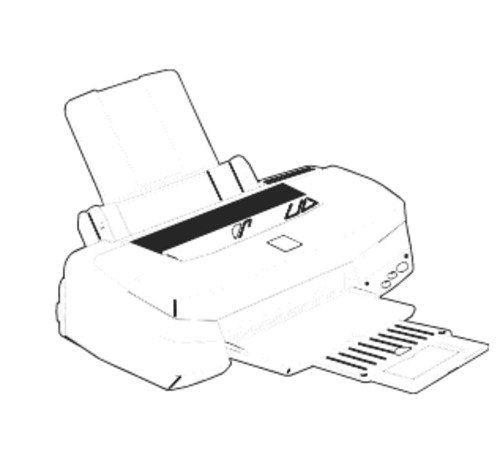 Product picture Epson Stylus Photo 750 Color Inkjet Printer Service Repair Manual