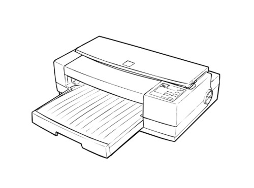 Product picture Epson Stylus Pro XL+ Color Inkjet Printer Service Repair Manual