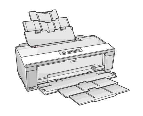 Product picture Epson Stylus Photo R1900 Color Inkjet printer Service Repair Manual