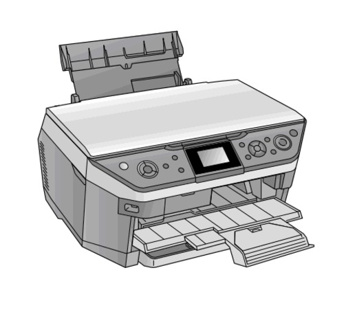 Product picture Epson Stylus Photo RX680/RX685/RX690 Color Inkjet Printer Service Repair Manual
