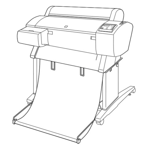 Product picture Epson Stylus Pro 7600/9600 Large Format Color Inkjet Printer Service Repair Manual