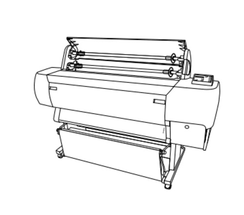 Product picture Epson Stylus Pro 10000/10000CF Large Format Printer Service Repair Manual