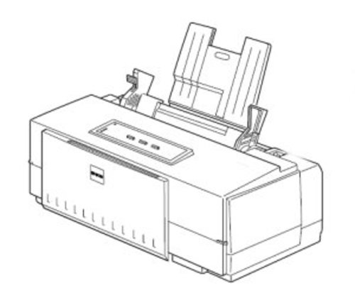 Product picture Epson Stylus Color 500 Color Inkjet printer Service Repair Manual