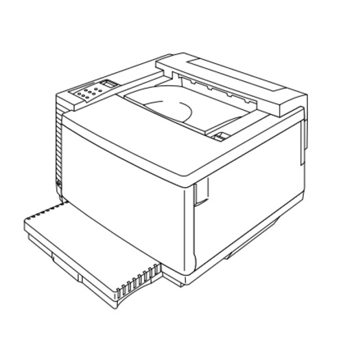 Product picture Brother HL-3400CN Color Laser Printer Parts Reference List