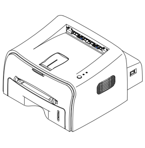 Product picture Samsung ML-1710P Laser Printer Service Repair Manual