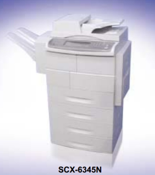 Product picture Samsung SCX-6345 Series SCX-6345N/XAZ Digital Laser Multi-Function Printer Service Repair Manual