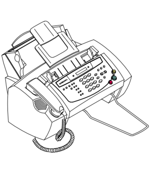 Product picture Samsung FACSIMILE SF-350 Service Repair Manual
