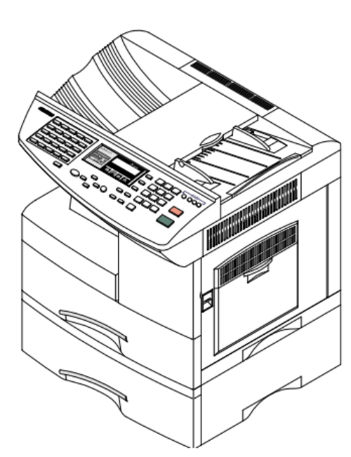 Product picture Samsung SF-830 / SF-835P, Msys830 / Msys835P, ML-920 Digital Laser Multi-Function Printer Service Repair Manual