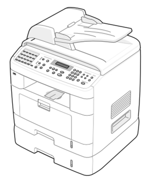 Product picture Samsung SCX-4720F Series SCX-4720F, SCX-4520 Digital Laser Multi-Function Printer Service Repair Manual