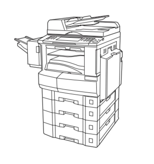 Product picture Panasonic DP-2310/DP-3010/DP-2330/DP-3030 Digital Imaging Systems Service Repair Manual