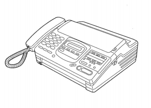 Product picture Panasonic PERSONAL FACSIMILE KX-F880 Service Repair Manual