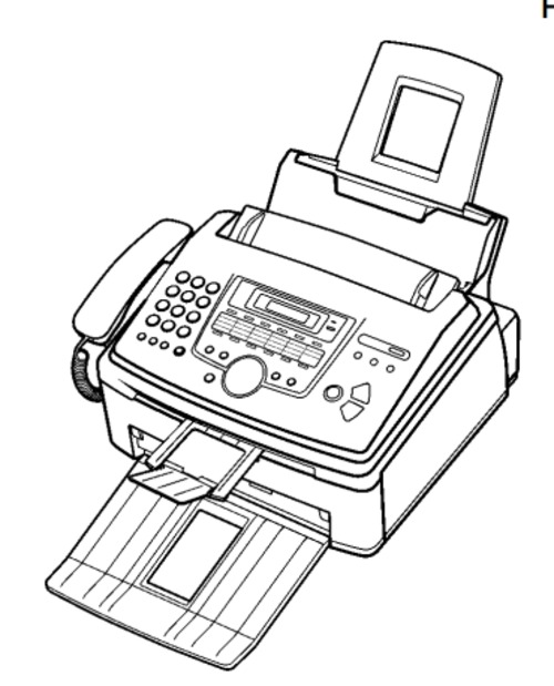 Product picture Panasonic KX-FL513RU High Speed Laser Fax and Copier Service Repair Manual
