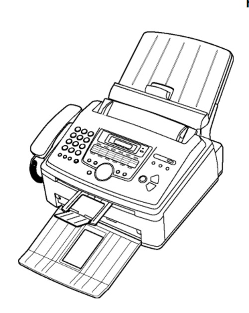 Product picture Panasonic KX-FL612CX, KX-FL612CX-S High Speed Laser Fax and Copier Service Repair Manual