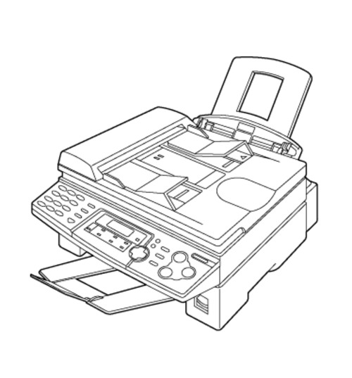 Product picture Panasonic KX-FLB758RU Multi-Function Laser Fax Service Repair Manual