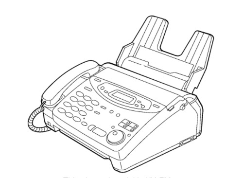 Product picture Panasonic KX-FP121AL, KX-FM131AL Compact Plain Paper FAX/Multi-Function Plain Paper FAX Service Repair Manual