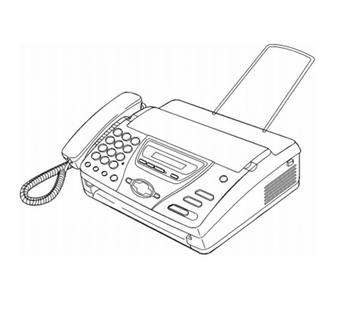 Product picture Panasonic KX-FT78CE-B, KX-FT78HG-B Facsimile with Digtal Answering System Service Repair Manual