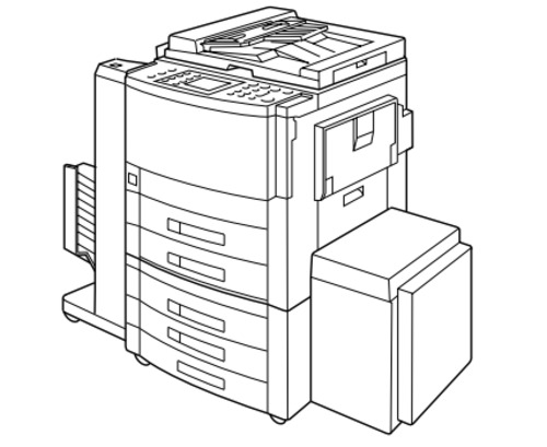 Product picture Panasonic FP-7818/FP-7824/FP-7830/FP-7835/FP-7845/FP-7850 Plain Paper Copier Service Repair Manual