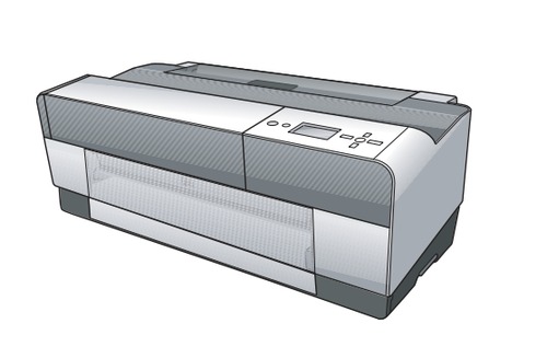 Product picture EPSON Stylus Pro 3800/3800C/3850 Large Format Color Inkjet Printer Service Repair Manual