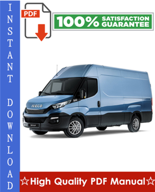 Product picture Iveco Daily Workshop Service Repair Manual 2014-2017 Download