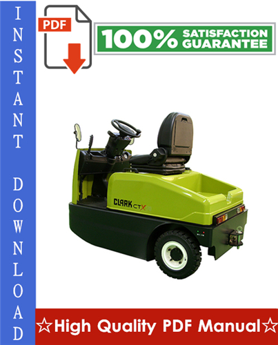 Product picture CLARK CTX40, CTX70 FORKLIFT Workshop Service Repair Manual