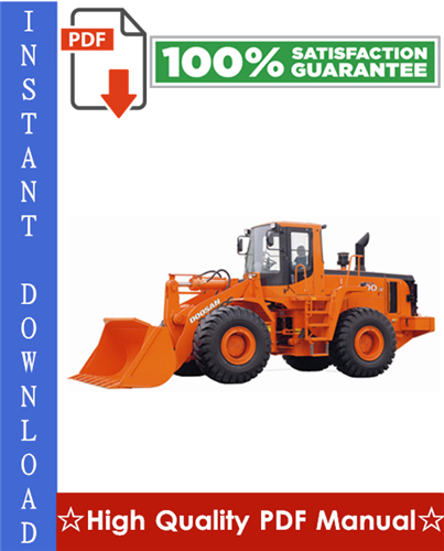 Product picture DAEWOO DOOSAN MEGA 300-V WHEEL LOADER Workshop Service Repair Manual
