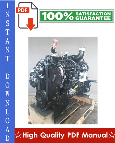 Product picture Cummins QSC8.3, QSL9 Engine Operation and Maintenance Manual