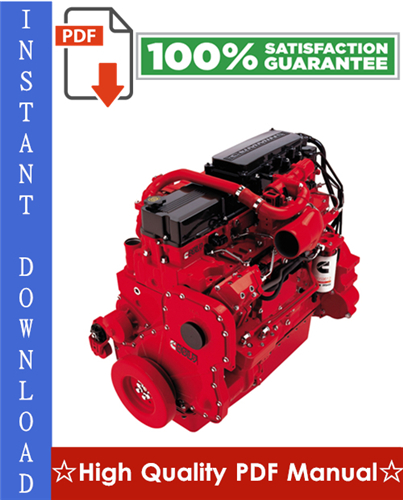 Product picture CUMMINS ISC, ISEe, QSC8.3, ISL and QSL9 Engines Troubleshooting and Repair Manual