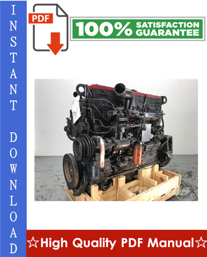 Product picture Cummins N14 Series Diesel Engine Workshop Service Repair Manual
