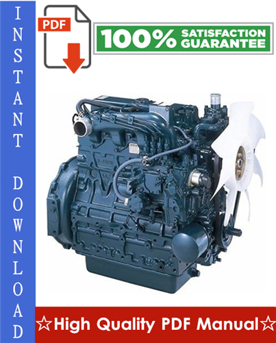 Product picture Kubota 07-E3B Series Diesel Engine Workshop Service Repair Manual