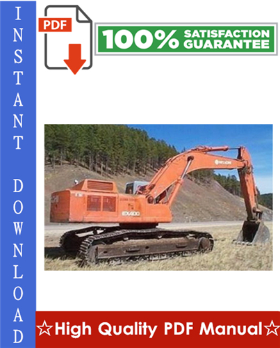 Product picture Hitachi EX400-5 Excavator Workshop Service Repair Manual