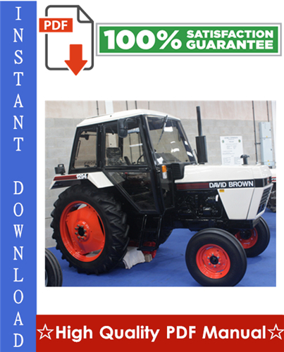 Product picture Case International (DAVID BROWN) 1190 1194 1290 1294 1390 1394 1490 1494 1594 1690 Tractor Workshop Service Repair Manual