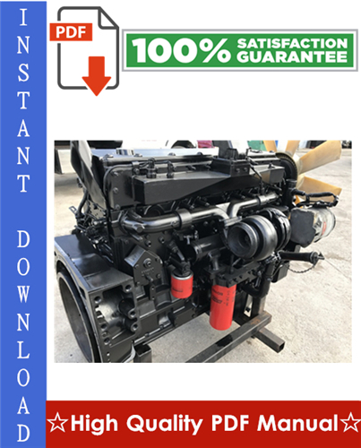 Product picture Cummins M11 Series (STC, Celect, Celect Plus Models) Diesel Engines Troubleshooting and Repair Manual