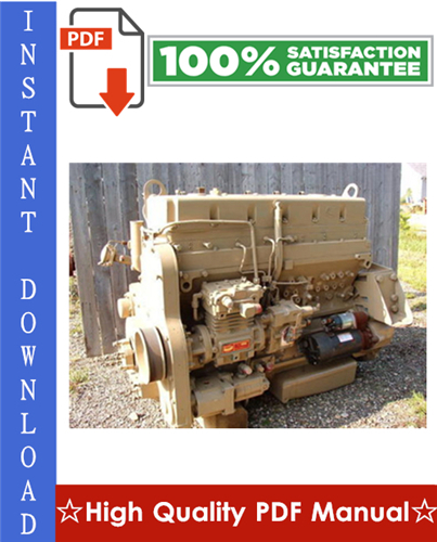 Product picture Cummins L10 and M11 Series Diesel Engine Alternative Repair Manual
