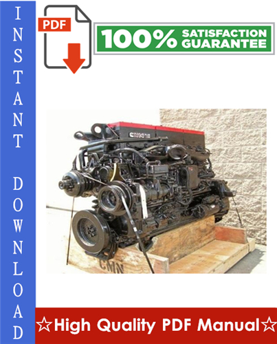 Product picture Cummins N14 Series Diesel Engine Troubleshooting and Repair Manual