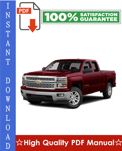 Product picture Chevy Chevrolet Silverado Workshop Service Repair Manual 1999-2006 Download