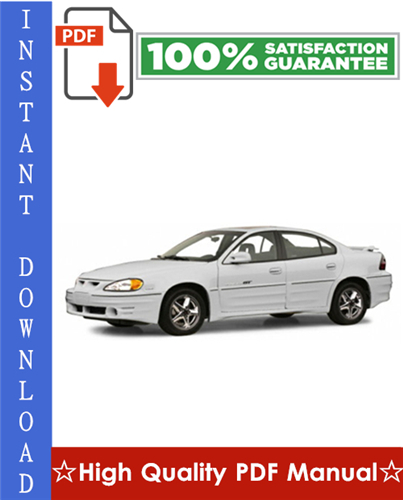 Product picture Pontiac Grand AM Workshop Service Repair Manual 1999-2005 Download
