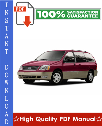 Product picture Ford Freestar Workshop Service Repair Manual 2004-2007 Download