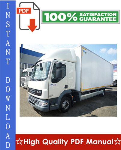 Product picture Daf LF45, LF55 Series Truck Workshop Service Repair Manual