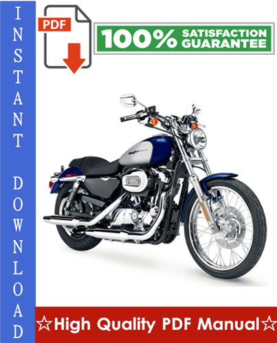 Product picture 2006 Harley Davidson XLH Sportster Motorcycle Workshop Service Repair Manual