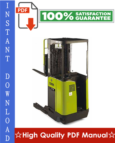 Product picture Clark NPR 17, NPR 20 Forklift Workshop Service Repair Manual