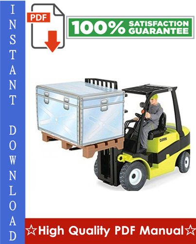 Product picture Clark SF15L, CMP15L, SF18L, CMP18L, SF20SL, CMP20SL, SF15D, CMP15D, SF18D, CMP18D, SF20SD, CMP20SD Forklift Trucks Workshop Service Repair Manual