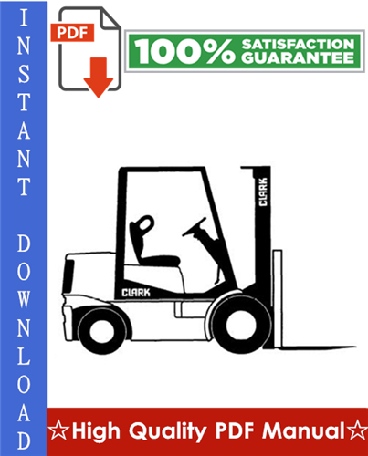 Product picture Clark ESM12, ESM15S, ESM15, ESM17, ESM20, ESM22, ESM25 Forklift Trucks Workshop Service Repair Manual