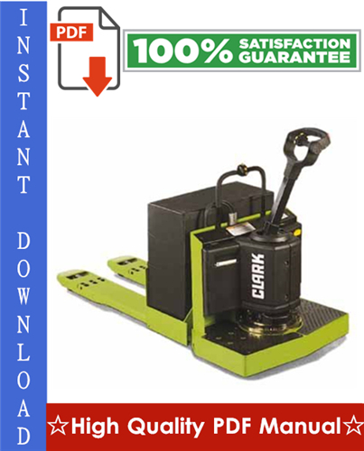 Product picture Clark P-25(HWP-25, PWD-25, HWD-25), P-30(HWP-30, PWD-30, HWD-30, HWD-36, PWD-36) Forklift Workshop Service Repair Manual