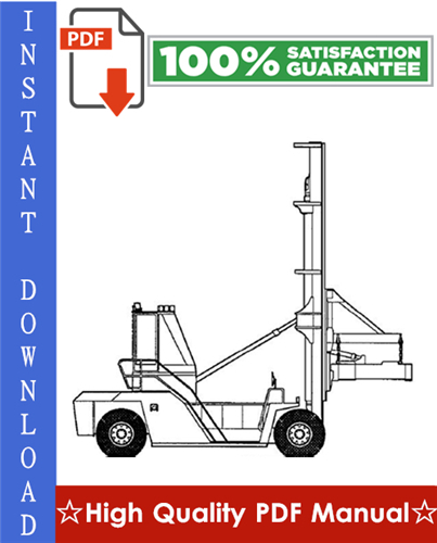Product picture Clark C500 Y 950 Container Handler Truck Workshop Service Repair Manual