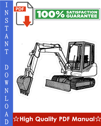 Product picture Bobcat 130 Hydraulic Excavator Workshop Service Repair Manual