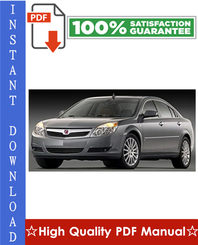 Product picture Saturn Aura Workshop Service Repair Manual 2007-2009 Download