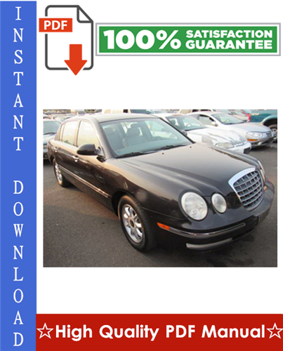 Product picture Kia Amanti Workshop Service Repair Manual 2004-2008 Download