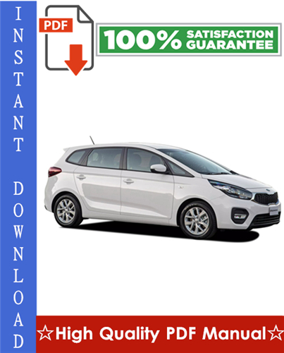 Product picture Kia Rondo Workshop Service Repair Manual 2007-2009 Download